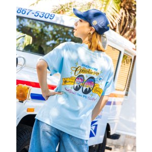 画像1: 横浜DeNAベイスターズ x MOONEYES 2025 Tシャツ
