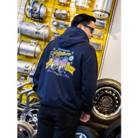 横浜DeNAベイスターズ x MOONEYES 2025 ジップ フーディー