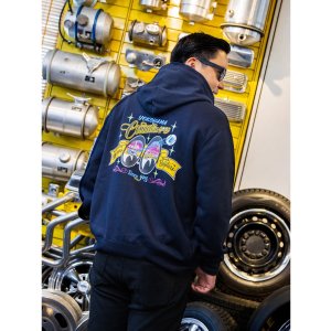 画像1: 横浜DeNAベイスターズ x MOONEYES 2025 ジップ フーディー
