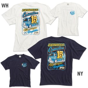 画像5: 横浜DeNAベイスターズ x MOONEYES 2026 Tシャツ