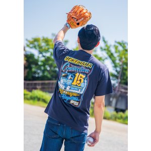画像4: 横浜DeNAベイスターズ x MOONEYES 2026 Tシャツ