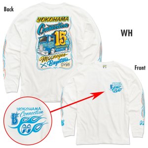 画像7: 横浜DeNAベイスターズ x MOONEYES 2026 ロング スリーブ Tシャツ
