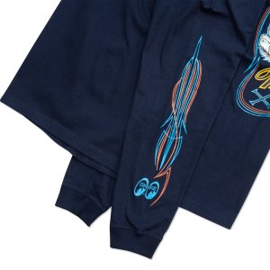 画像10: 横浜DeNAベイスターズ x MOONEYES 2026 ロング スリーブ Tシャツ