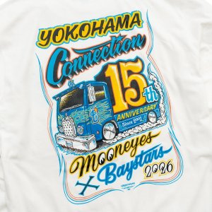 画像9: 横浜DeNAベイスターズ x MOONEYES 2026 ロング スリーブ Tシャツ