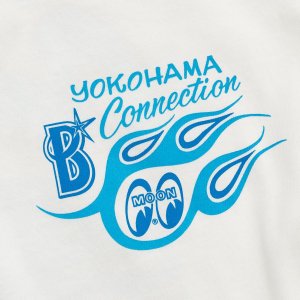 画像8: 横浜DeNAベイスターズ x MOONEYES 2026 ロング スリーブ Tシャツ