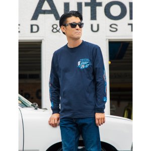 画像4: 横浜DeNAベイスターズ x MOONEYES 2026 ロング スリーブ Tシャツ
