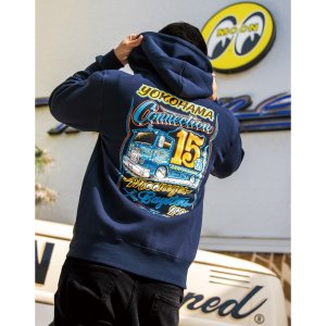 画像4: 横浜DeNAベイスターズ x MOONEYES 2026 ジップ フーディー