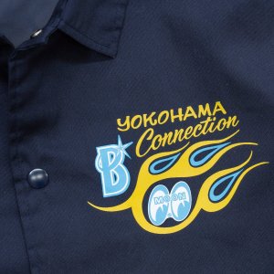 画像9: 横浜DeNAベイスターズ x MOONEYES 2026 コーチ ジャケット