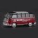 画像1: 1/24 Model Car MOON Equipped VW T-2 マイクロ バス (1)