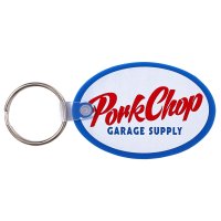 PORKCHOP オーバル スクリプト キーリング