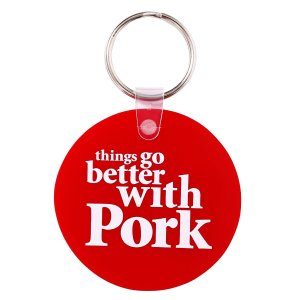 画像2: PORKCHOP サークル ロゴ キーリング