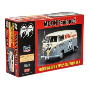 画像1: 【Limited Supply】 1/24 モデルカー ムーン イクイップド VW タイプ2 デリバリー バン