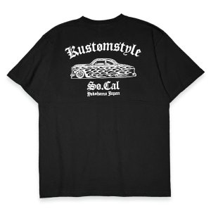 画像2: KUSTOMSTYLE ブラック Tシャツ