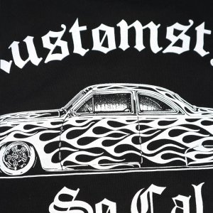 画像4: KUSTOMSTYLE ブラック Tシャツ
