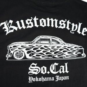 画像5: KUSTOMSTYLE ブラック Tシャツ