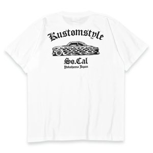 画像3: KUSTOMSTYLE ホワイト Tシャツ