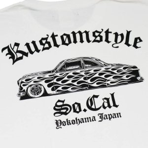 画像4: KUSTOMSTYLE ホワイト Tシャツ