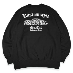 画像3: KUSTOMSTYLE クルーネック スウェットシャツ