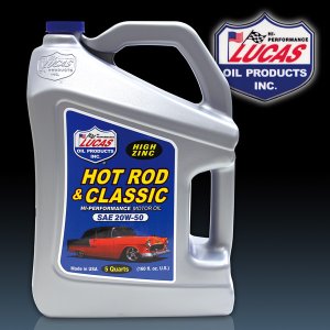 画像1: Lucas Hot Rod & Classic 20W-50 (5qt)