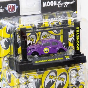 画像2: M2 Machines x MOONEYES 1/64 1953 VW Beetle Deluxe U.S.A. Model