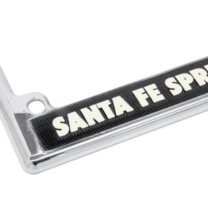 画像4: MOON Equipped SANTA FE SPRINGS, CA メタル ライセンス フレーム for モーターサイクル