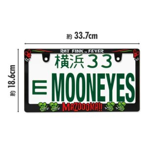 画像8: Raised Rat Fink Face ロゴ ライセンス プレート フレーム