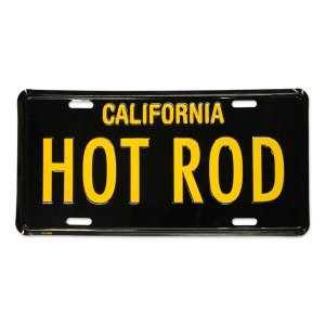 画像1: MOONEYES カリフォルニア ライセンス プレート HOT ROD