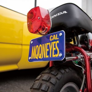 画像4: California Motorcycle ライセンス プレート (ブルー)