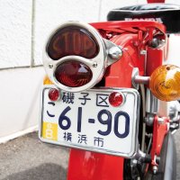 モーターサイクル ライセンス フレーム 50cc〜125cc