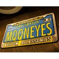 MOONEYES フロア マット ライセンス フレーム