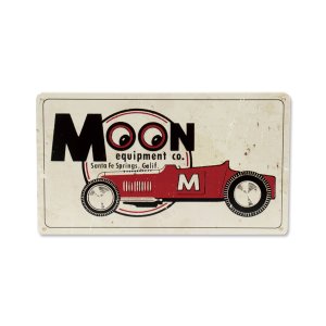 画像1: MOON Roadster メタル サイン