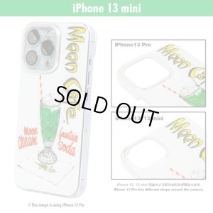画像1: 【30%OFF】MOON Cafe クリームソーダ iPhone 13 mini ハードケース
