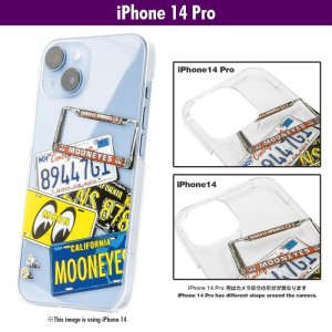 画像1: MOON ライセンス プレート iPhone 14 Pro ハードケース