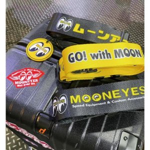 画像1: Go! with MOON トラベル ラゲッジ ベルト