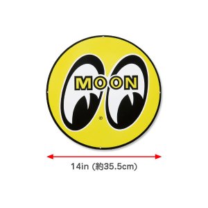 画像2: MOON スチール サイン スモール ＆ スタンダード