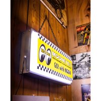 MOON チェッカー LED サイン ライト