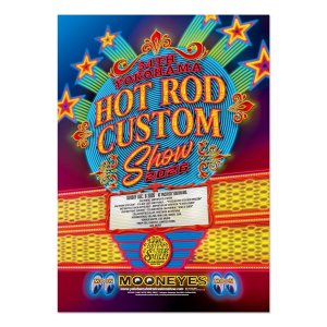 画像1: 34th YOKOHAMA HOT ROD CUSTOM SHOW 2026 ポスター(ネオン)