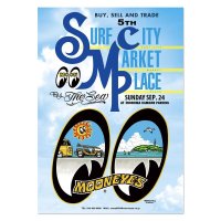 5th Surf City Market Place by the Sea 2023 ポスター