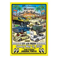 35th Anniversary MOONEYES Street Car Nationals (R) 2023 ポスター