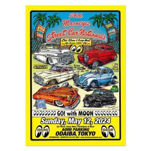 画像1: 36th MOONEYES Street Car Nationals (R) 2024 ポスター