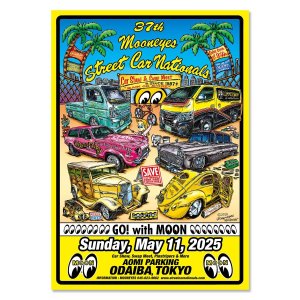 画像1: 37th MOONEYES Street Car Nationals (R) 2025 ポスター