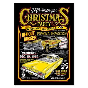 画像1: MOONEYES CHRISTMAS Party 2025 ポスター