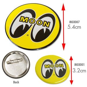 画像2: MOON  カン バッジ 5.4cm