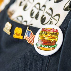 画像1: MOON Burger カンバッジ