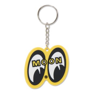 画像2: MOON イエロー アイシェイプ キーリング