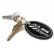 画像1: MOON Equipped Oval Rubber Key Ring (1)