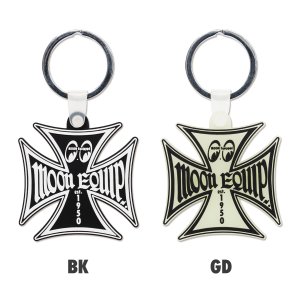 画像1: MOON Equipped Iron Cross キーリング
