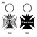 画像2: MOON Equipped Iron Cross キーリング (2)