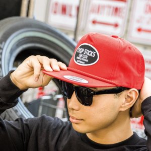 画像1: Chop Sticks 5パネル フラット バイザー キャップ