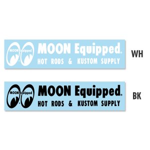 画像1: MOON Equipped ロゴ ステッカー